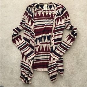 Long sleeve cardigan